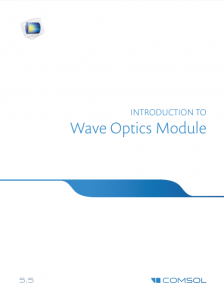 آموزش کامسول - زبان اصلی - مقدمه راهنمای موج نوری Wave Optics