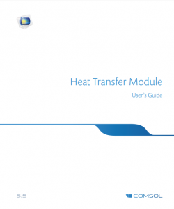 آموزش کامسول - زبان اصلی – انتقال حرارت Heat Transfer