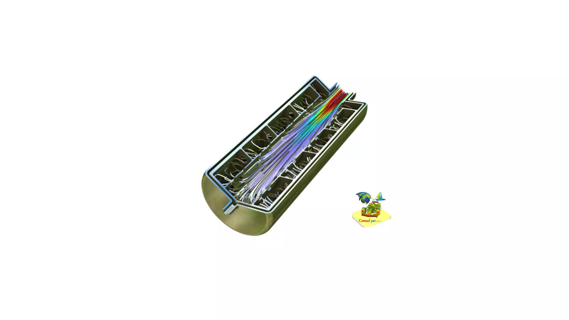 مخزن هیدروژن متال هیدرید در حین شارژ